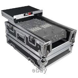 Prox Pioneer DJM-S11 or Rane 72 MK2 Mixer Flight Case with Laptop Tray