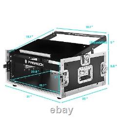 RK RECK 4U Rack Case With Slant Mixer Top, Plywood