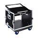 RK RECK 8U Rack Case With Slant Mixer Top, Plywood, 8U space