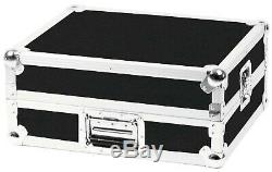 ROADINGER Mixer-Case Profi MCB-19, schräg, sw, 8,5 HE 19 Mischpult Mischer Case