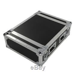Rack Case 19 4U Single Layer Double Door DJ Mixer Speaker Equipment Cabinet