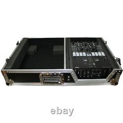 Road Case for DJ Single Turntable In Battle Mode & 10 Inch or 12 Inch Mixer