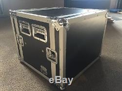 Road Ready Cases RR8UADS Amplifier Case Shock Mounted 8U Store Demo