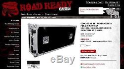 Road Ready RRCDJCD10W 10 Mixer/CD Player DJ Coffin Case with Cooling Fans