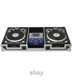 Road Ready RRDJCDX10W 10 Mixer for 2 NUMARK CDX/HDX TURNTABLES DJ Coffin Wheels