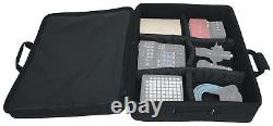 Rockville BP-MIX2621 Semi Rigid Padded Mixer Bag Fits Behringer X32 Compact