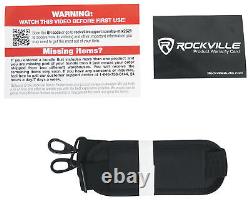 Rockville BP-MIX2621 Semi Rigid Padded Mixer Bag Fits Behringer X32 Compact