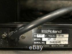 Roland gp-16 digital guitar effects processor, Grundorf case, ultra guitar stand