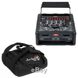SKB 1SKB-R102 10 X 2 Roto Molded Rack DJ Mixer Case Console 1SKBr102 Arriba Bag