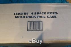 SKB 1SKB-R4 4U Space Roto Molded Rack X Pattern Case