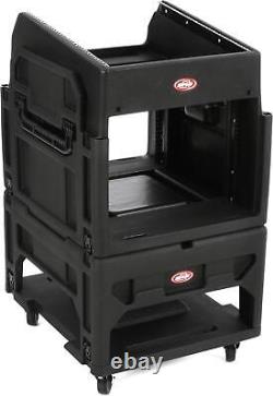 SKB 1SKB19-R1208 12U Top / 8U Bottom Gig Rig Mixer Rack Case