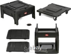 SKB 1SKB19-R1208 12U Top / 8U Bottom Gig Rig Mixer Rack Case