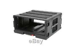 SKB 4 Space Roto Rack Road Case with Wheels and Handle 1SKB-R4UW