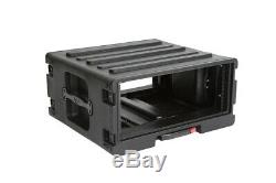 SKB 4 Space Roto Rack Road Case with Wheels and Handle 1SKB-R4UW