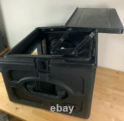 SKB Audio and DJ Mixer Rack Case w laptop shelf