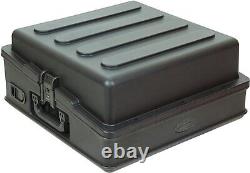SKB Cases 1SKB-R100 Roto-molded 10U Top Mixer Rack, teel Threaded Rails, Hard