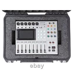SKB Cases iSeries 1711-6 Case for Zoom PodTrak P8 Podcast Mixer and Accessory