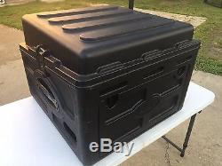 SKB R104 10U + 4U Mixer Rack Case