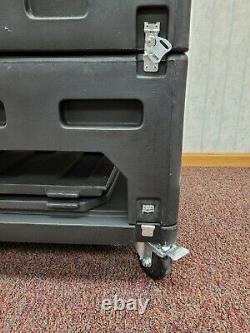 SKB RACK MOUNT MIXER SYSTEM CASE Mighty Gig Rig 1SKB19-R1406 withDrawer, on Wheels