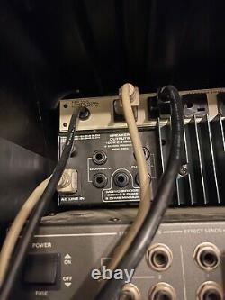 SKB Rack Case 20 With Crate & Samson Amps, Audio equipment 23 x23 x21