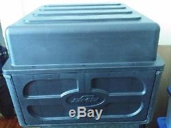 SKB Roto Rack Console Audio and DJ Rack Case 10 X 4 + SKB 8-Space A/V Shelf