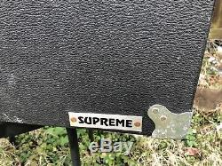 SUPREME Padded Shipping Case 32x19.5x10 Road Luggage Shows Storage Music #A