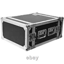 Seismic Audio -SATAC6U Heavy Duty 6 Space ATA Rack Case 6U PA DJ Flight Case