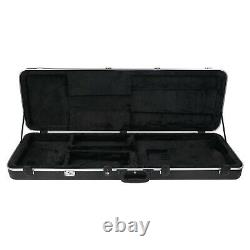 Sound Town ABS Road Case Electric Bass Guitar with TSA Locking Latch STBC-500