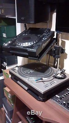 Technics Turntable DJ Mixer CD Laptop Pioneer CDJ Universal Equipment Stand $279