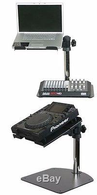 Technics Turntable DJ Mixer CD Laptop Pioneer CDJ Universal Equipment Stand $279