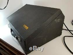 Used Shure SR101 Series 8 Channel Vintage Audio Mixer Rack W Case Reverb