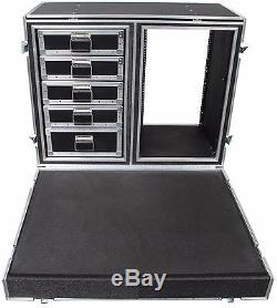 Work Station With Platform (Customizable) Heavy Duty Road Case Made In U. S. A