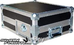 Xone 3D 4D PCDJ Laptop Shelf Mixer DJ Swan Flight Case (Hex)